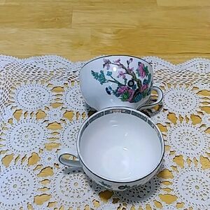 Maddock China, set of two vintage cups, Made in England